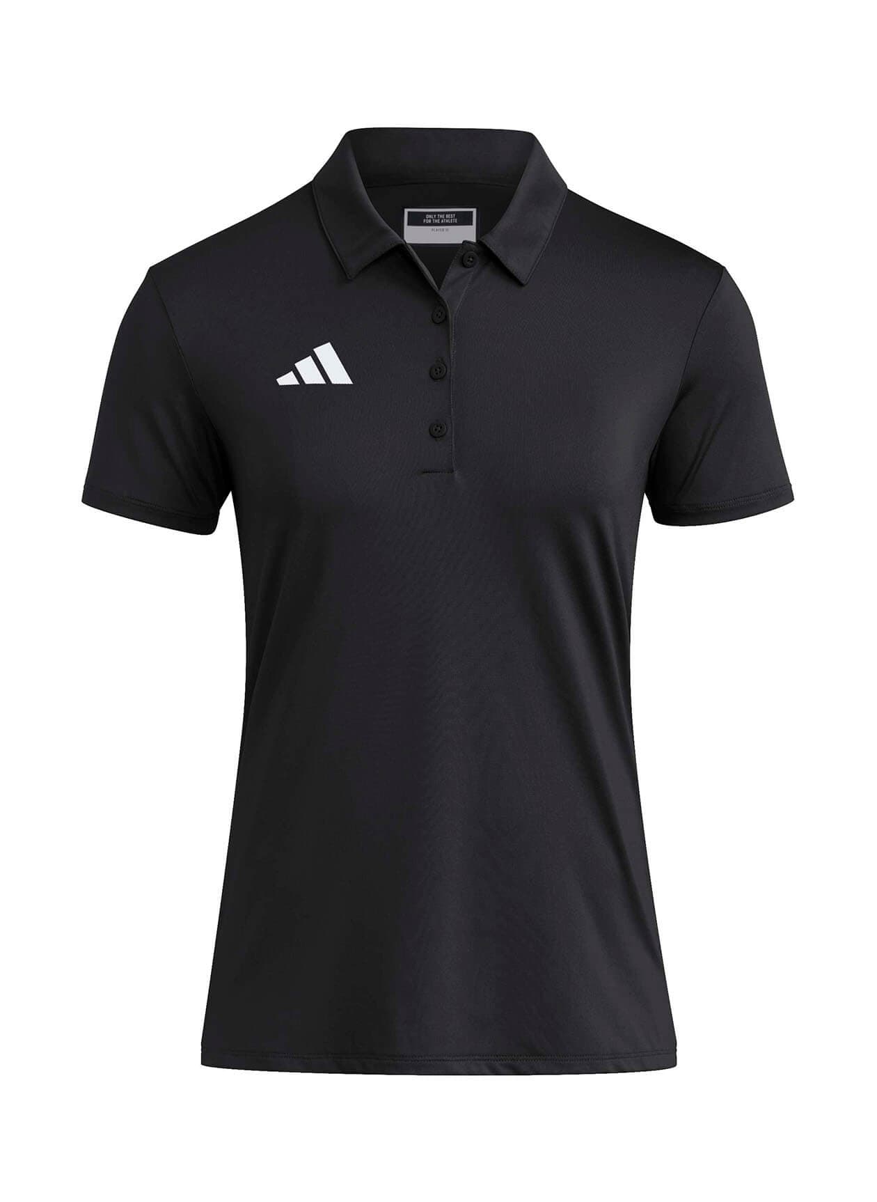 Adidas Women's Ultimate365 Solid Polo - Black LG