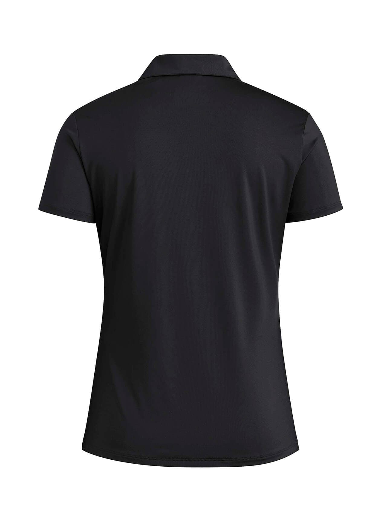 Adidas Women's Ultimate365 Solid Polo - Black LG