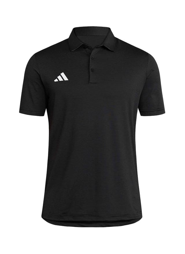 Adidas Men's Ultimate 365 Stripe Polo Shirt - Black LG