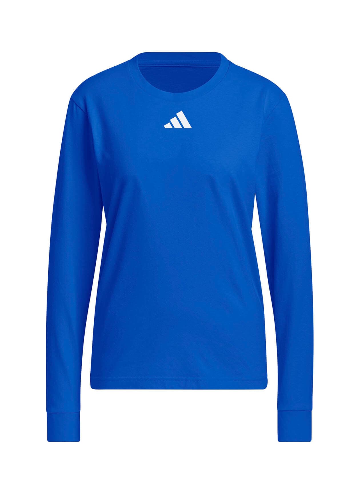 Adidas Women's Fresh Long-Sleeve T-Shirt - Blue 3XL