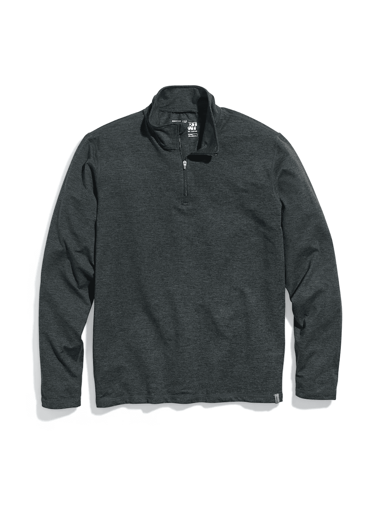 Marine Layer Men's Sport Quarter-Zip FW23 - Dark Grey 3XL
