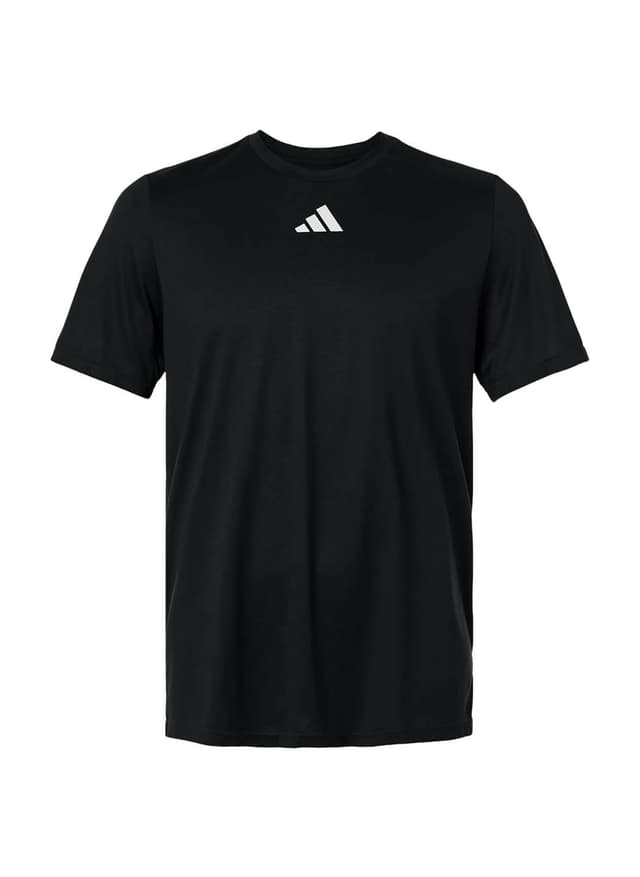 Adidas Men's Pregame Short Sleeve T-Shirt - Black 3XL