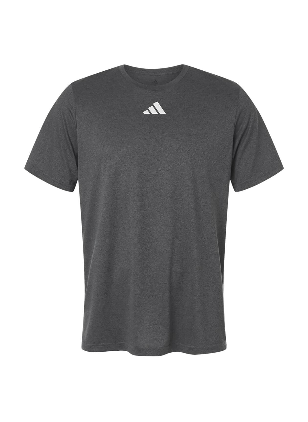 Adidas Men's Pregame Short Sleeve T-Shirt - Dark Grey 3XL