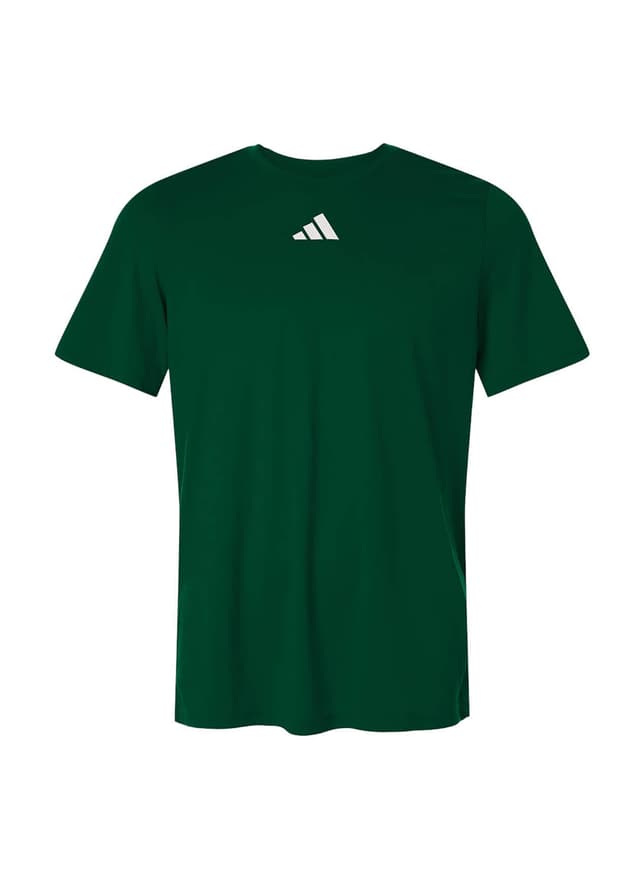 Adidas Men's Pregame Short Sleeve T-Shirt - Green 3XL