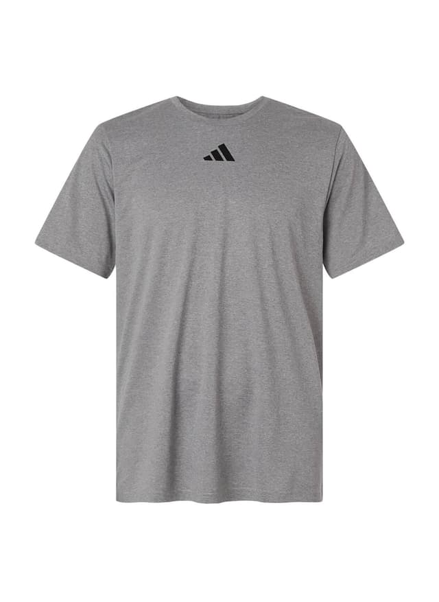 Adidas Men's Pregame Short Sleeve T-Shirt - Light Grey 3XL