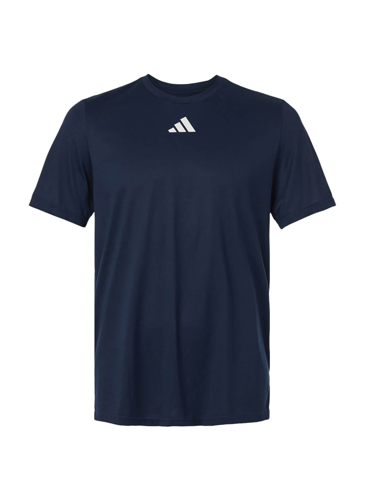 Adidas Men's Pregame Short Sleeve T-Shirt - Navy 3XL