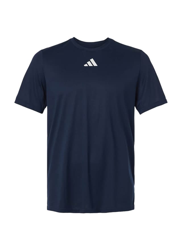Adidas Men's Pregame Short Sleeve T-Shirt - Navy 3XL