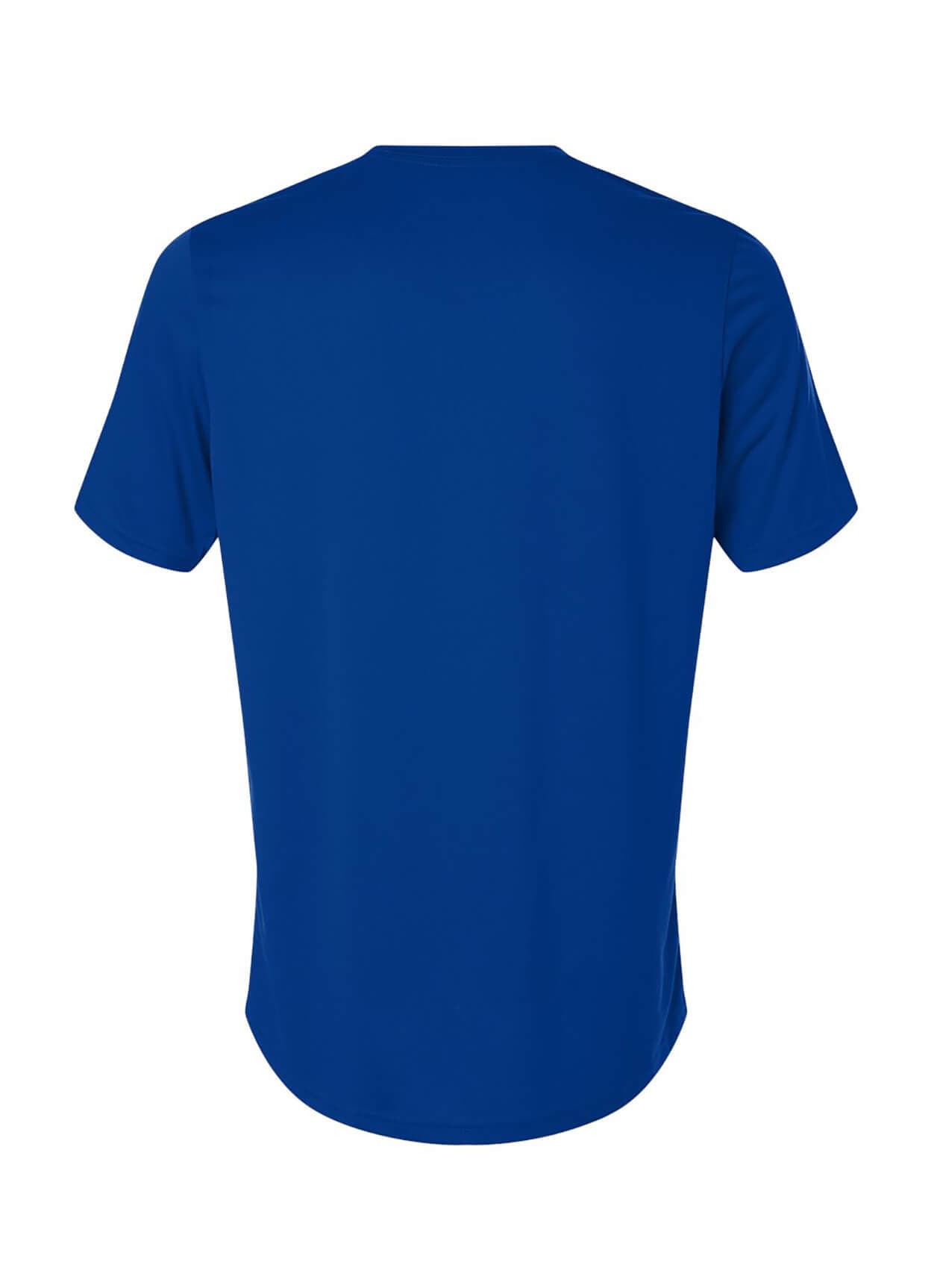 Adidas Men's Pregame Short Sleeve T-Shirt - Blue 3XL