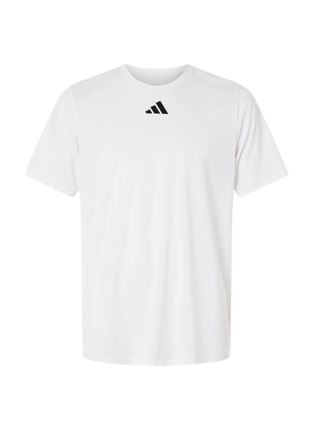Adidas Men's Pregame Short Sleeve T-Shirt - White 3XL