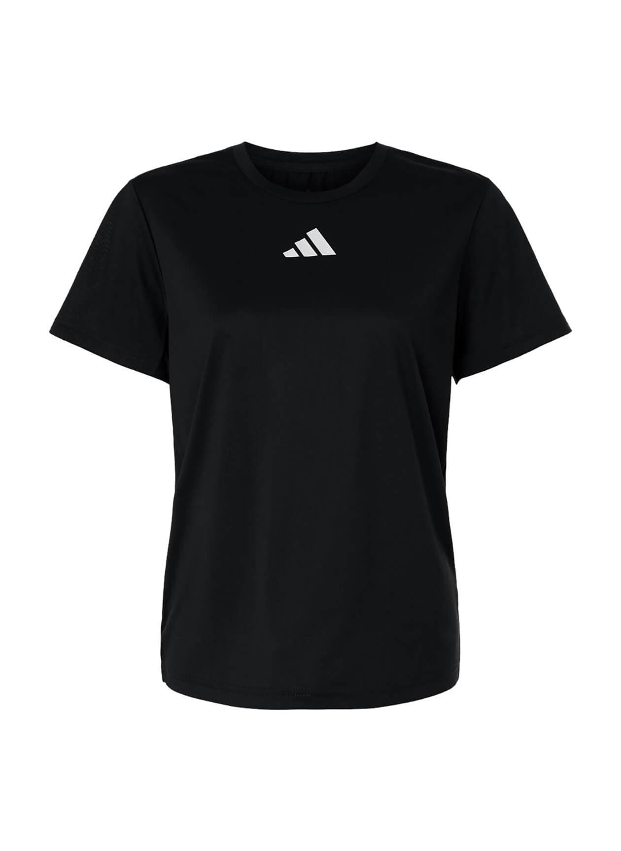 Adidas Women's Pregame Short Sleeve T-Shirt - Black LG