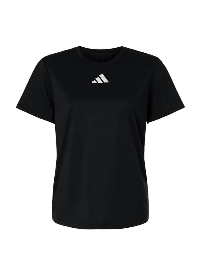 Adidas Women's Pregame Short Sleeve T-Shirt - Black LG