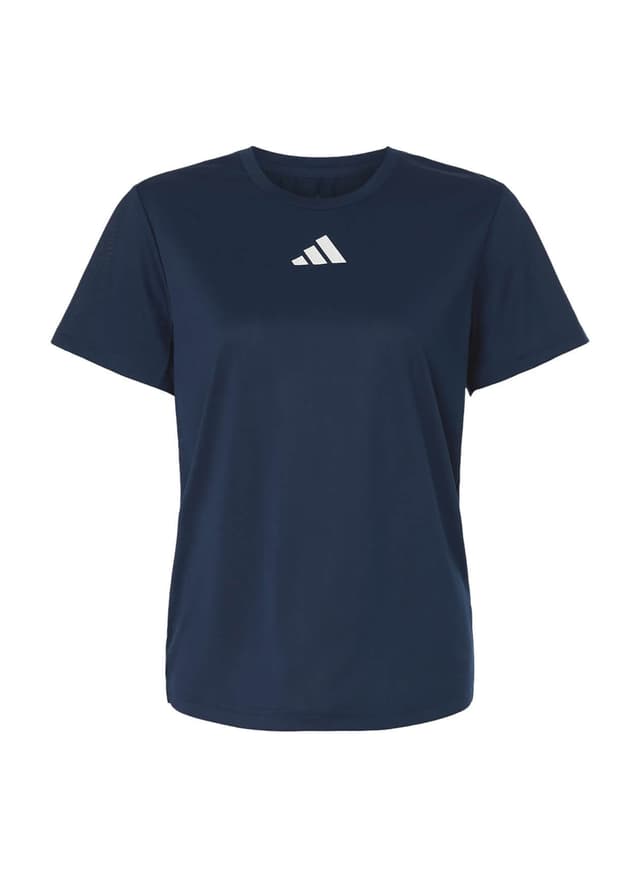 Adidas Women's Pregame Short Sleeve T-Shirt - Navy LG