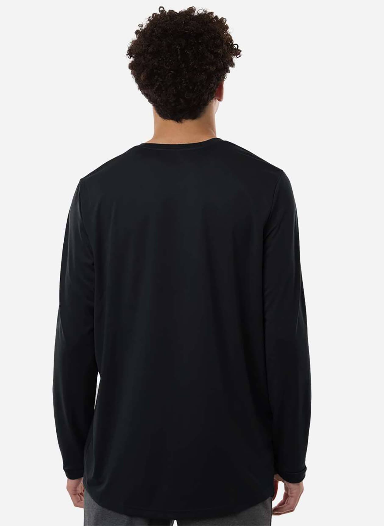 Adidas Men's Pregame Long Sleeve T-Shirt - Black 3XL