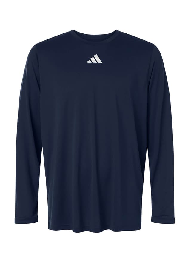 Adidas Men's Pregame Long Sleeve T-Shirt - Navy 3XL