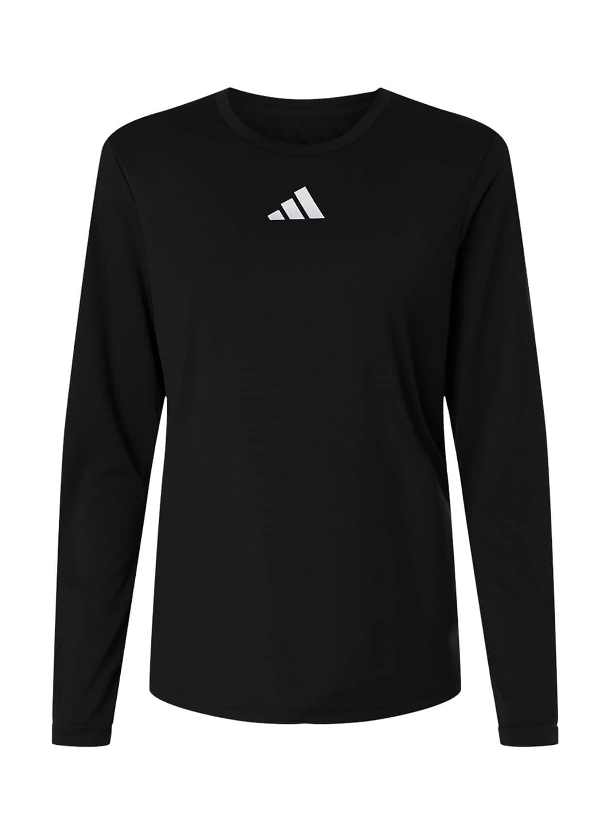 Adidas Women's Pregame Long Sleeve T-Shirt - Black LG
