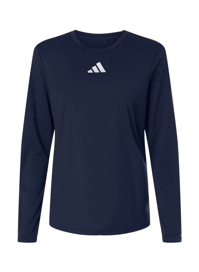 Adidas Women's Pregame Long Sleeve T-Shirt - Navy LG