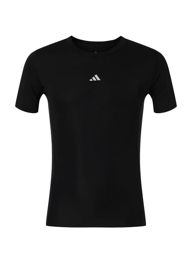 Adidas Men's Techfit Compression T-Shirt - Black 3XL