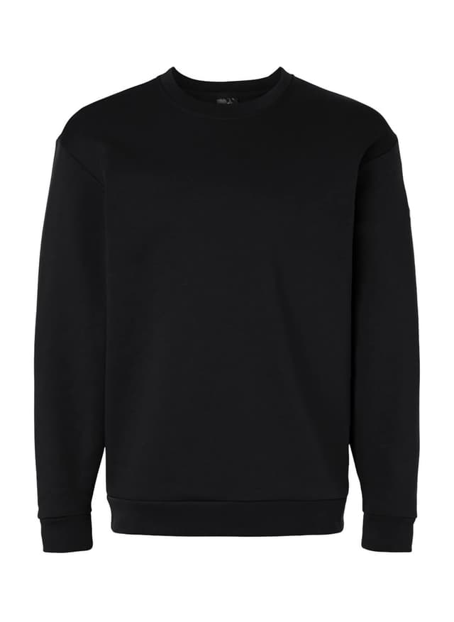 Adidas Men's Fleece Crewneck Sweatshirt F26 - Black 3XL