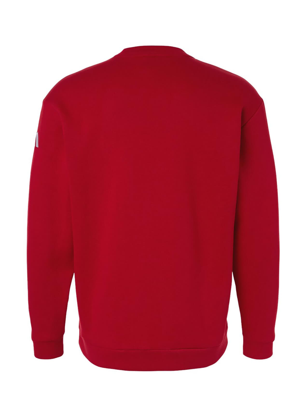 Adidas Men's Fleece Crewneck Sweatshirt F26 - Red 3XL