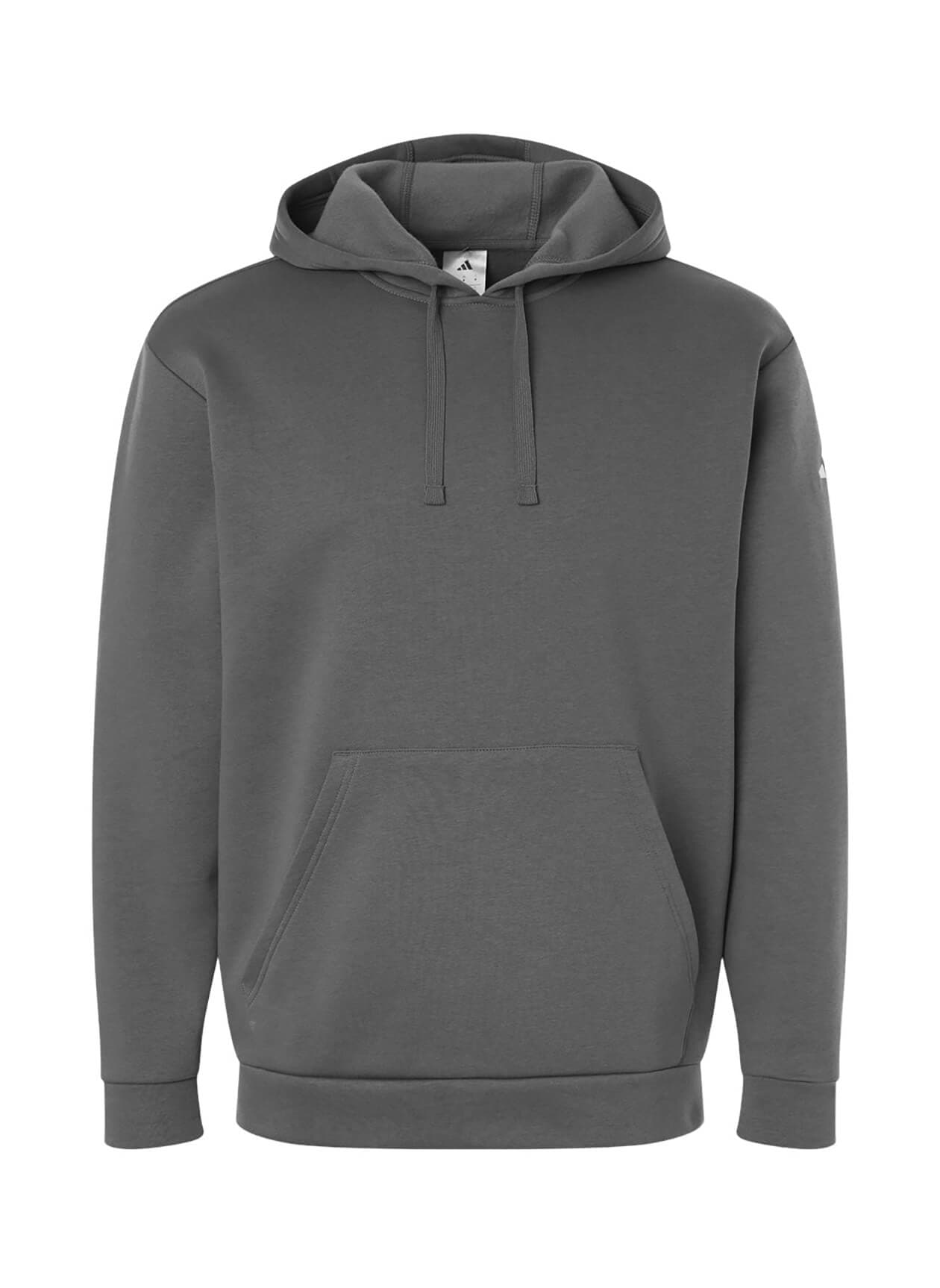 Adidas Men's Hooded Fleece Sweatshirt - Dark Grey 3XL