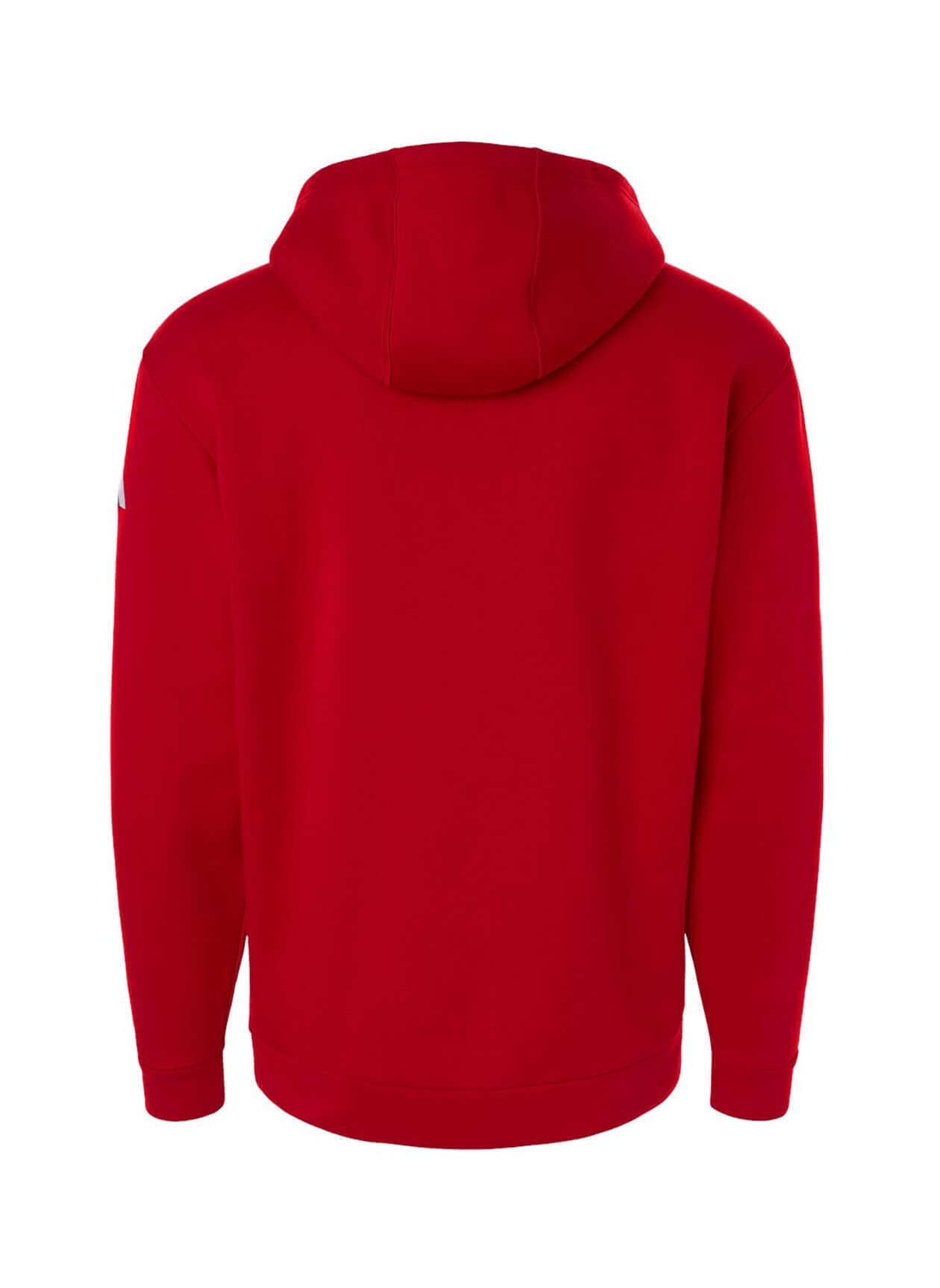 Adidas Men's Hooded Fleece Sweatshirt - Red 3XL