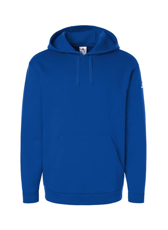 Adidas Men's Hooded Fleece Sweatshirt - Blue 3XL