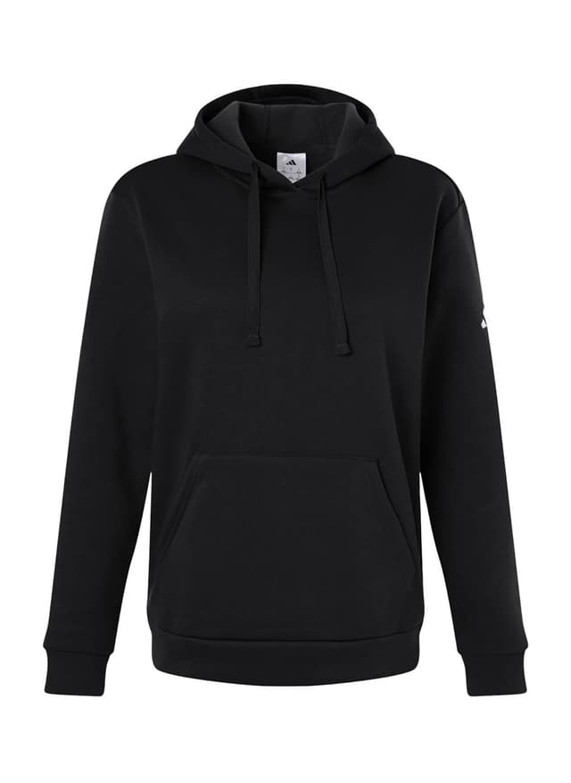 Adidas Women's Fleece Hooded Sweatshirt - Black LG
