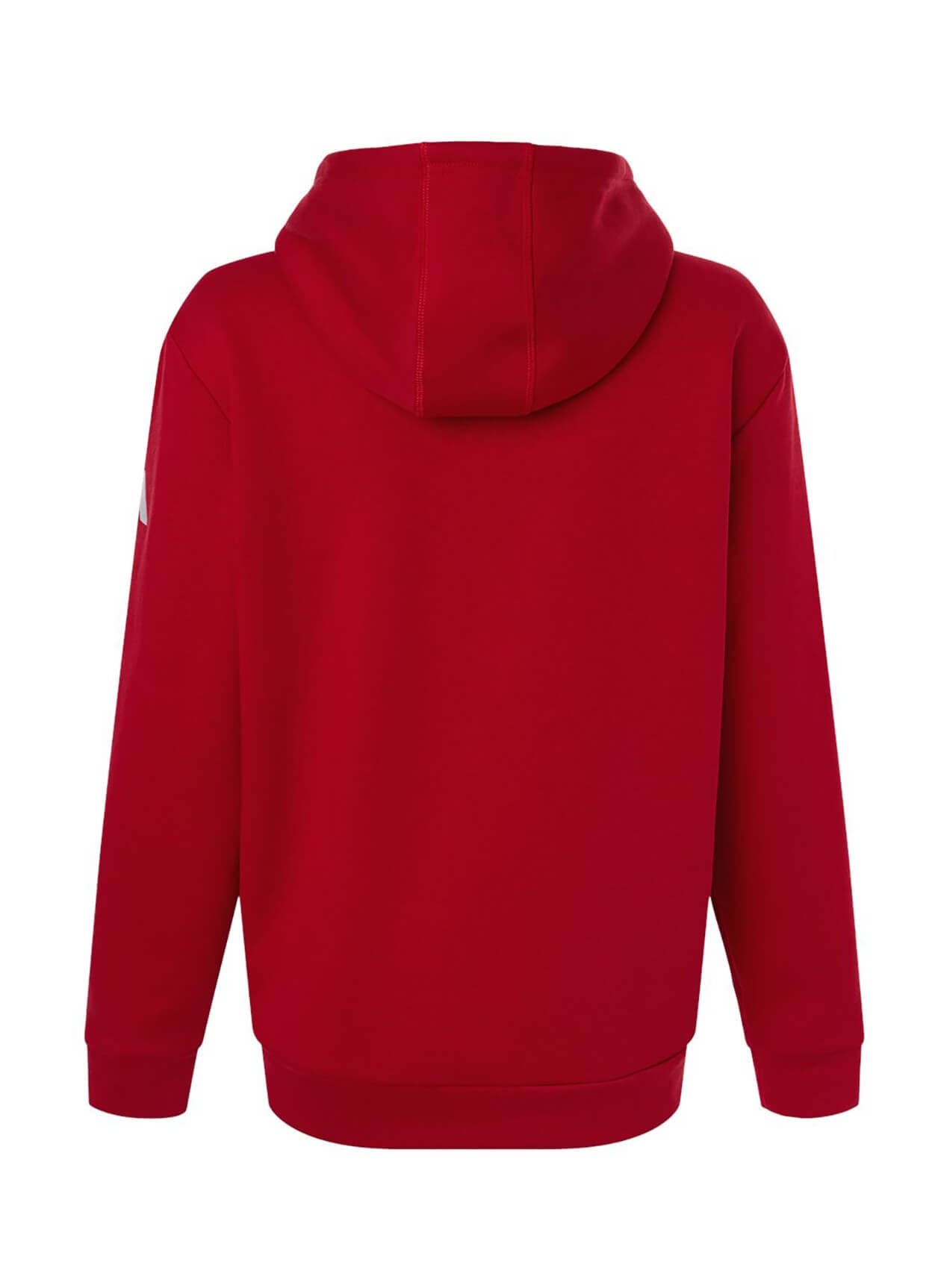 Adidas Women's Fleece Hooded Sweatshirt - Red LG