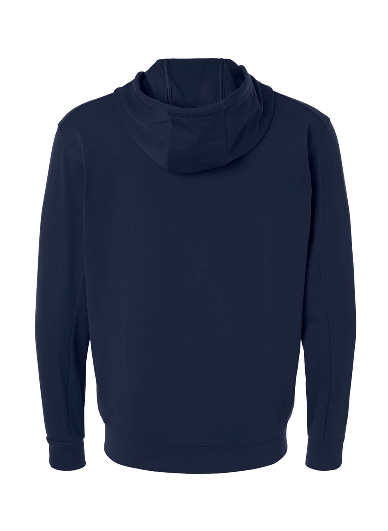 Adidas Men's Game & Go Fleece Full-Zip Hooded Sweatshirt - Navy 3XL