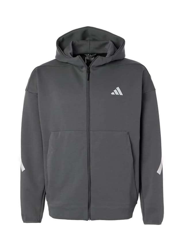 Adidas Men's Z.N.E Full-Zip Hoodie - Dark Grey 3XL