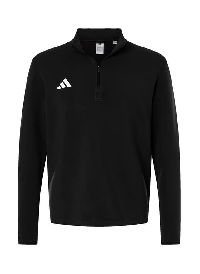 Adidas Men's 3-Stripes Quarter-Zip F26 - Black 3XL