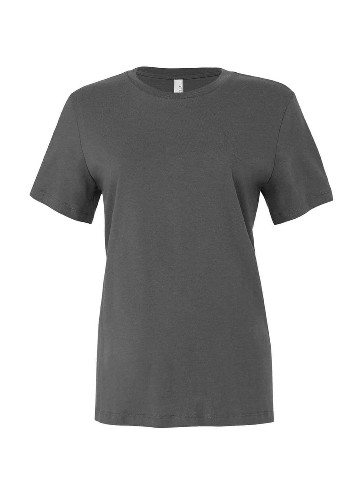 Bella + Canvas Women's Relaxed Jersey T-Shirt - Dark Grey 3XL