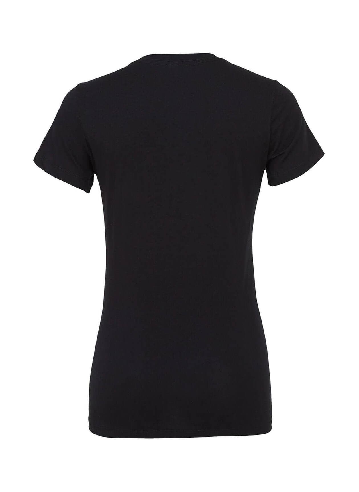 Bella + Canvas Women's Relaxed Jersey T-Shirt - Black 3XL