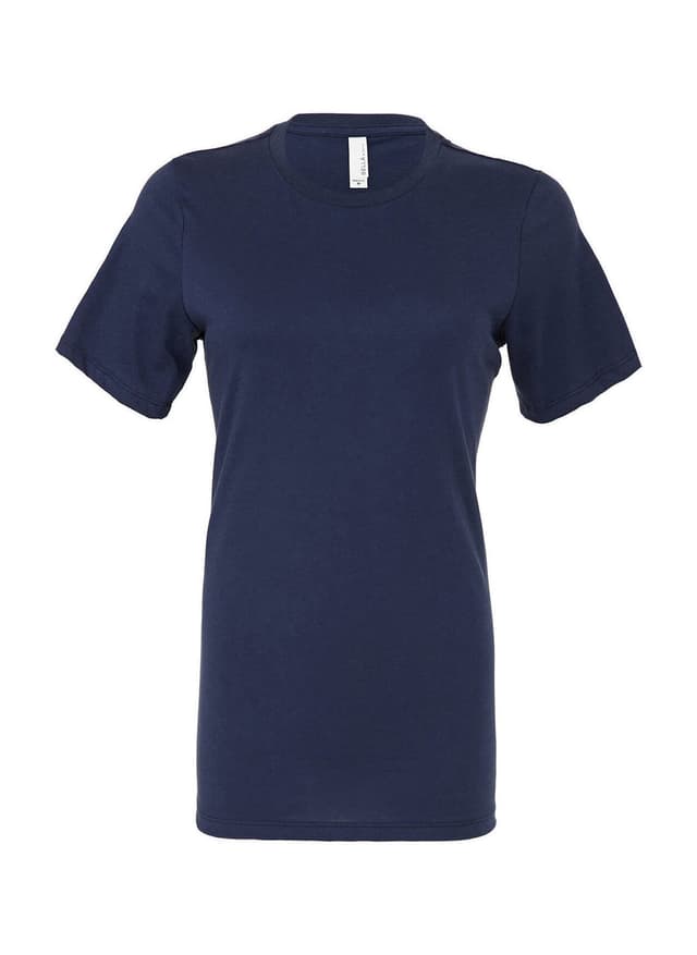 Bella + Canvas Women's Relaxed Jersey T-Shirt - Navy 3XL