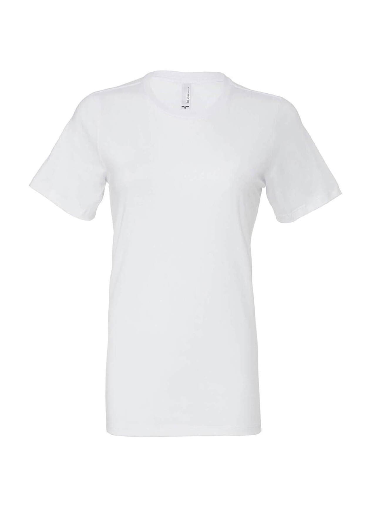Bella + Canvas Women's Relaxed Jersey T-Shirt - White 3XL