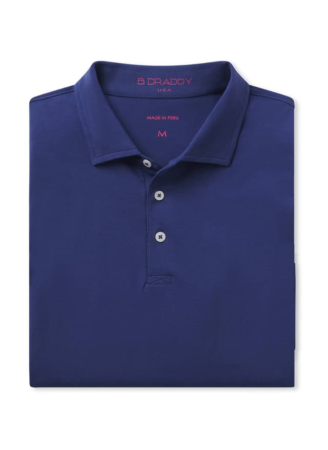 B. Draddy Men's Liam Polo - Regal (REGL) LG