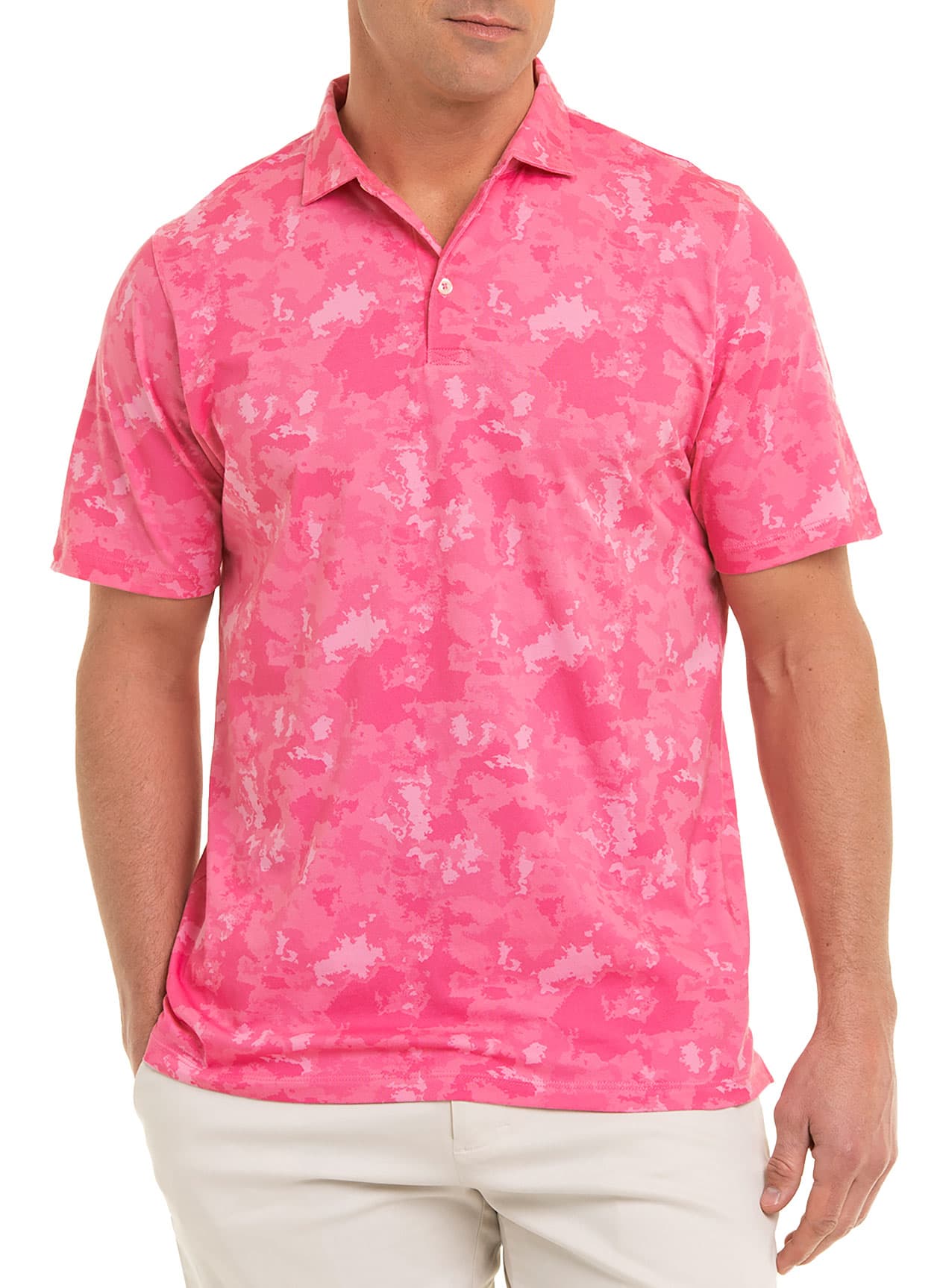 B. Draddy Men's Gil Polo - Pink LG
