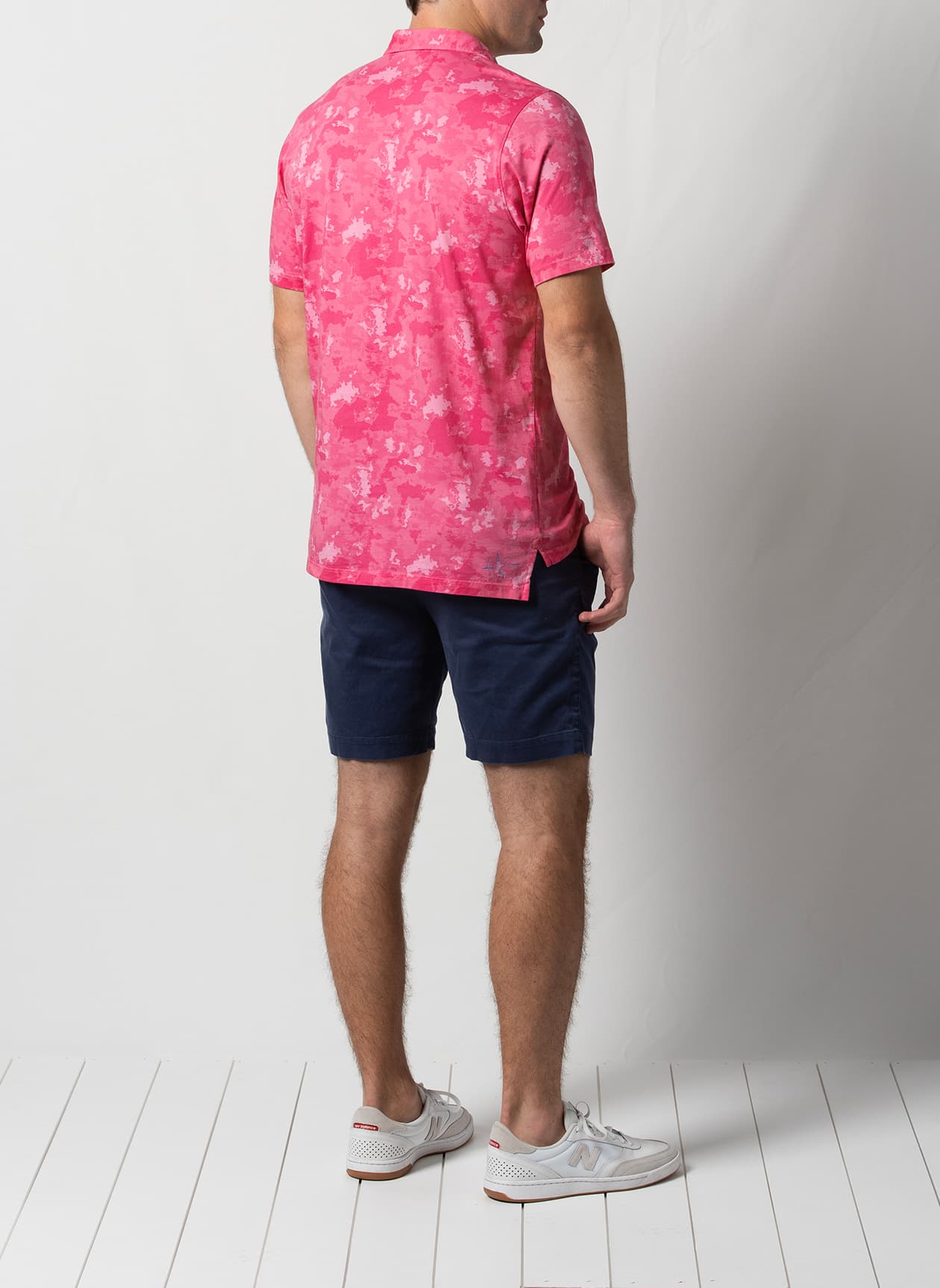 B. Draddy Men's Gil Polo - Pink LG