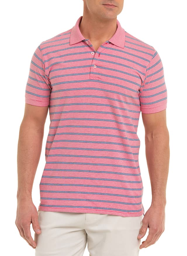 B. Draddy Men's Perez Polo - Pink LG