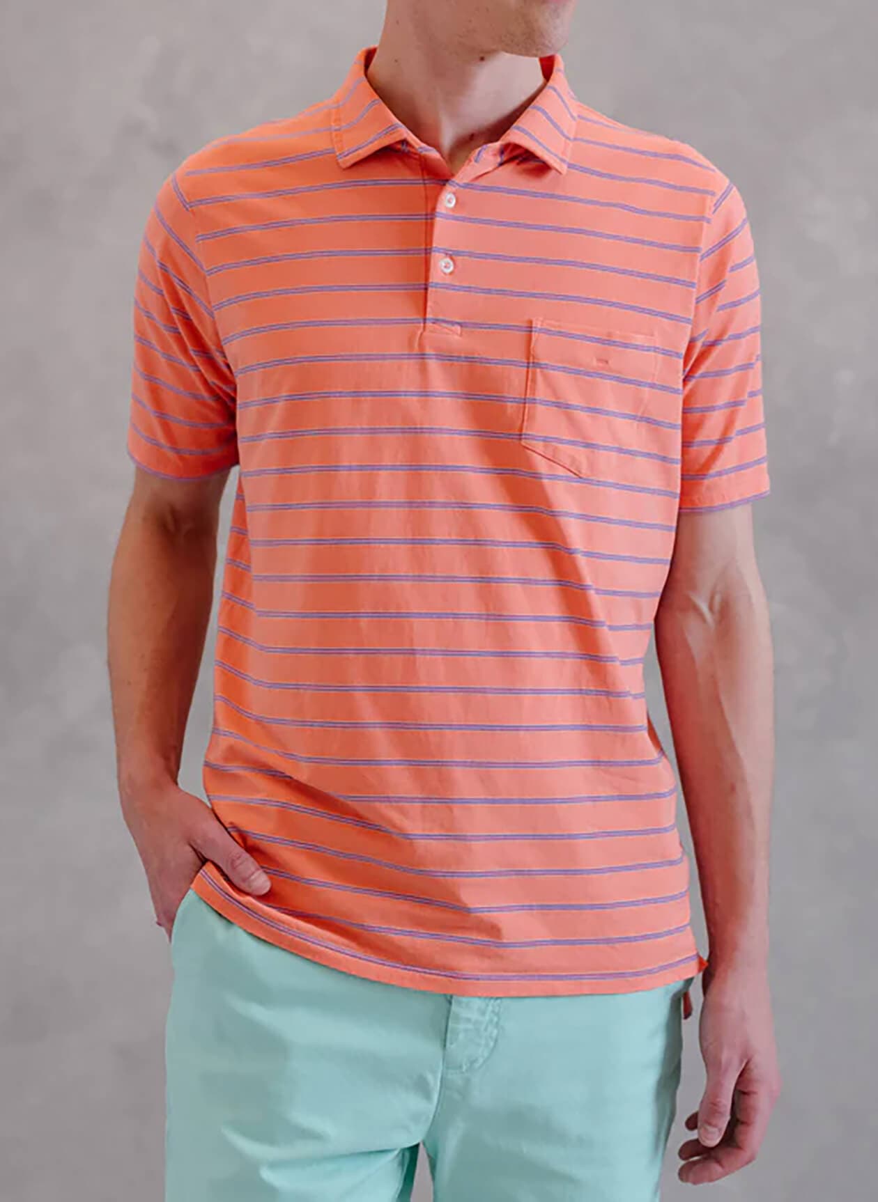 B. Draddy Men's Mory Polo - Sandy Lane LG