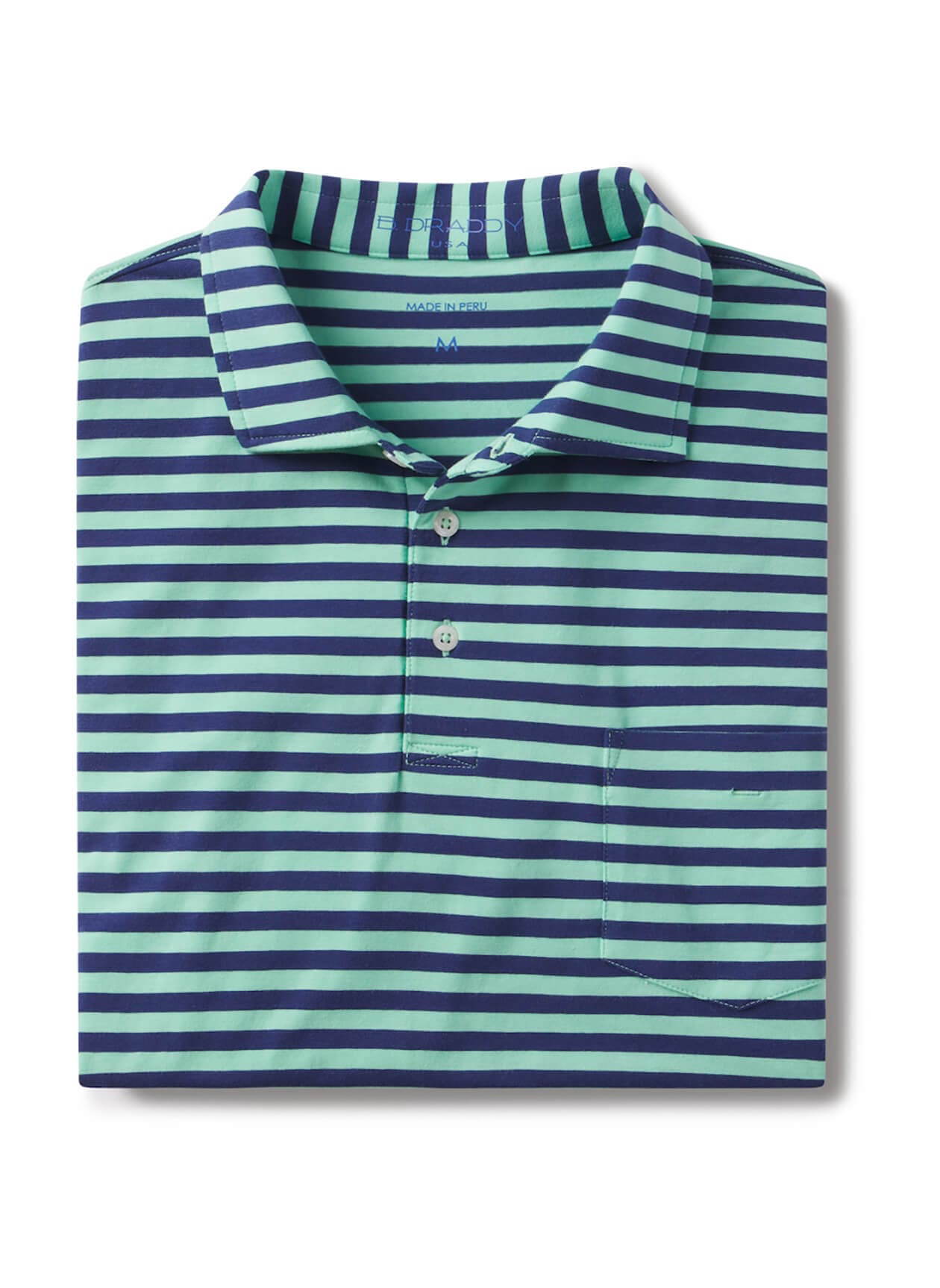 B. Draddy Men's Chris Polo - Green LG