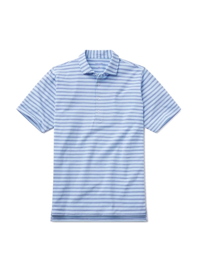 B. Draddy Men's Mcginley Polo - Cyan LG