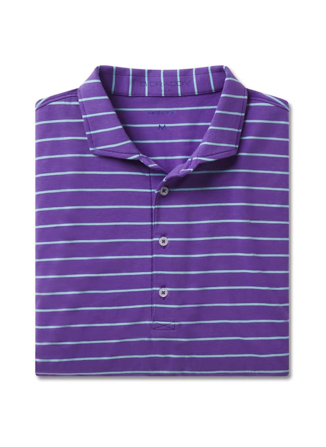 B. Draddy Men's Sheperd Polo - Purple LG