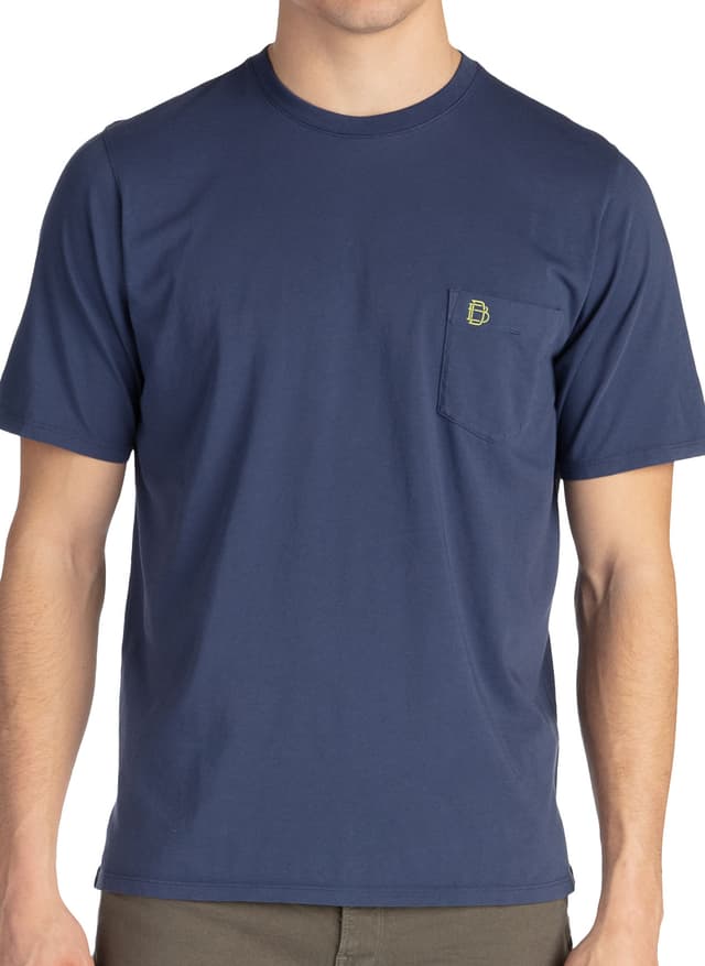 B. Draddy Men's Dewey Pocket T-Shirt - Navy 3XL