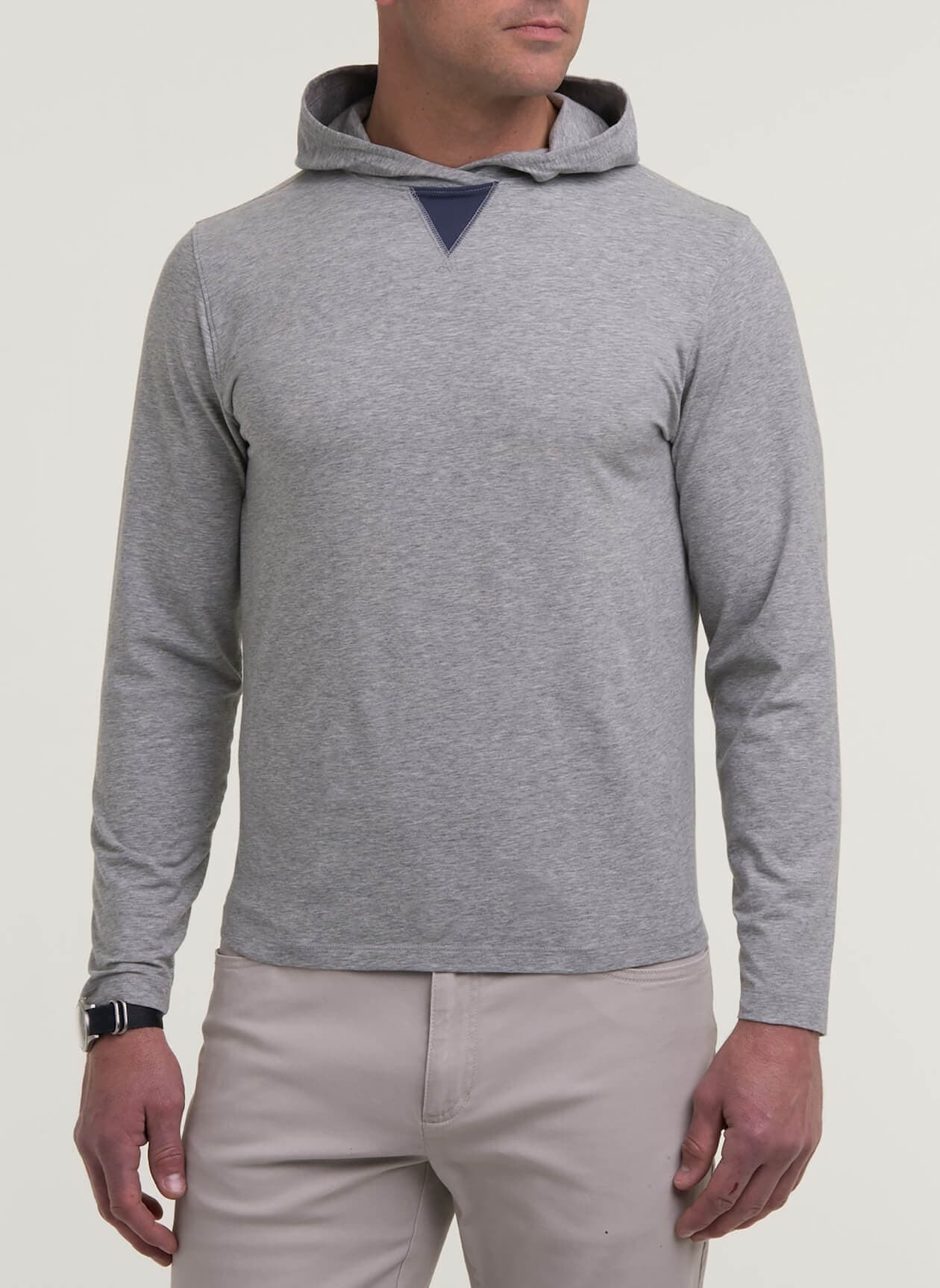 B. Draddy Men's Willie Hoodie - Light Grey 3XL