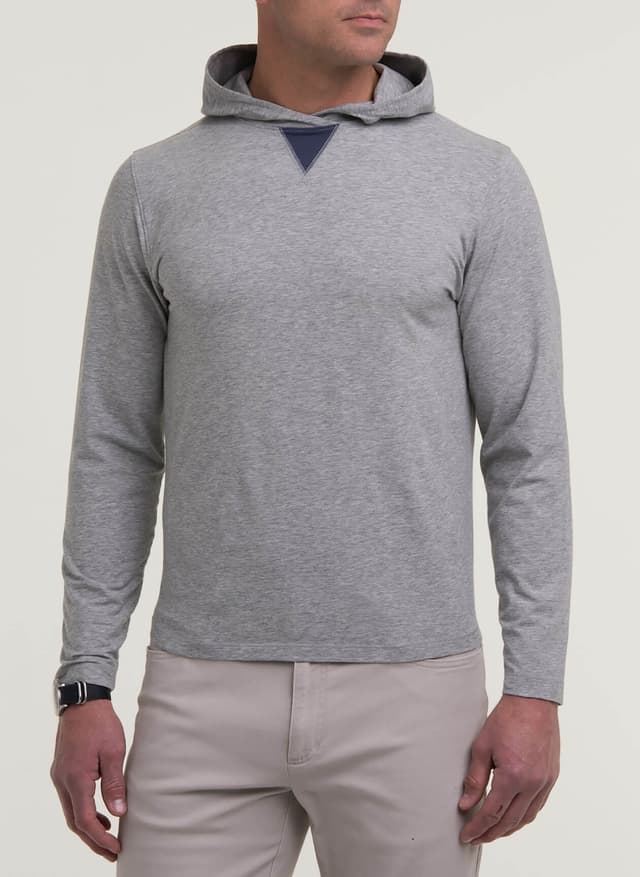 B. Draddy Men's Willie Hoodie - Light Grey 3XL