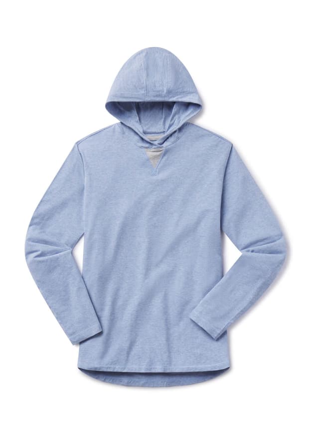 B. Draddy Men's Willie Hoodie - Indigo Heather (INHE) 3XL