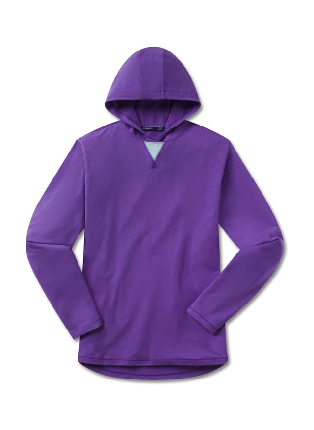 B. Draddy Men's Willie Hoodie - Purple 3XL