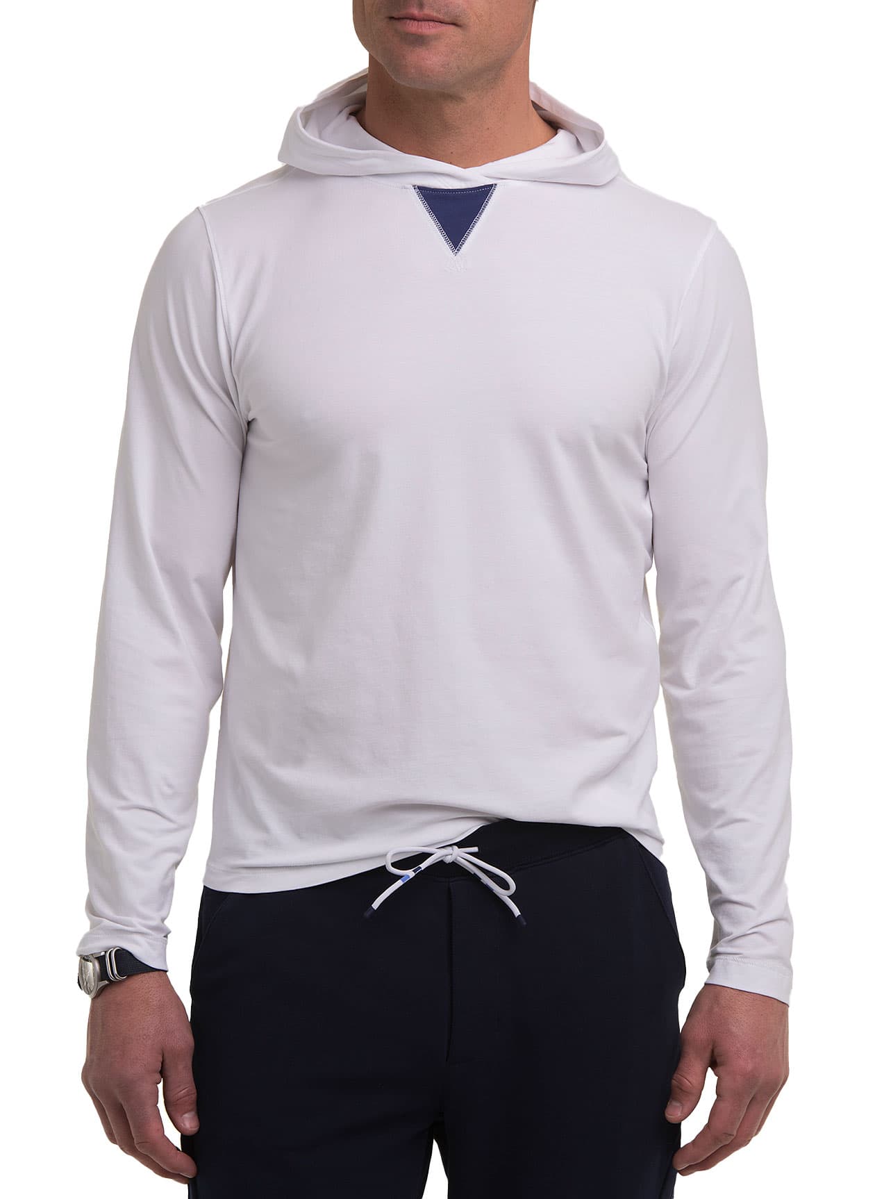B. Draddy Men's Willie Hoodie - White 3XL