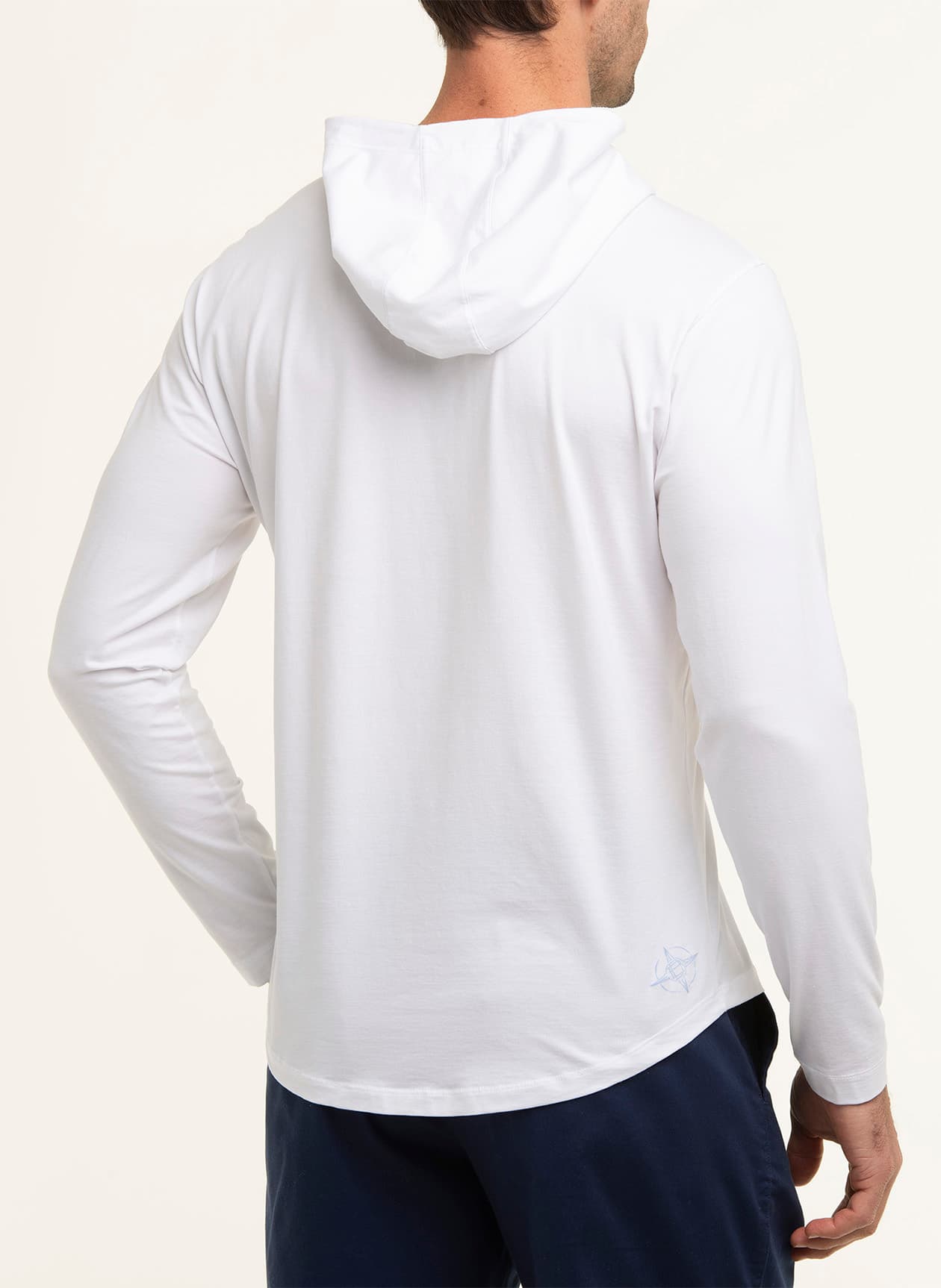 B. Draddy Men's Willie Hoodie - White 3XL